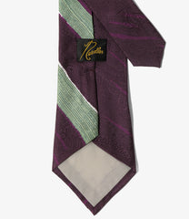 Neck Tie - Silk Paisley Satin