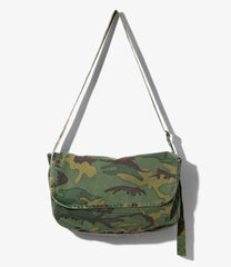 Reversible News Paper Bag - Camo Twill