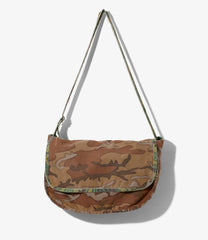 Reversible News Paper Bag - Camo Twill