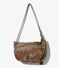 Reversible News Paper Bag - Camo Twill