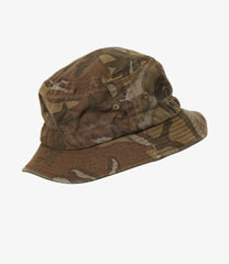 Reversible Bucket Hat - Camo Twill