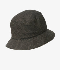 Bucket Hat - Linen Wool Twill