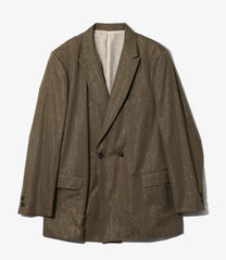 Double Breasted Jacket - Lame Stripe