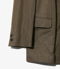Double Breasted Jacket - Lame Stripe
