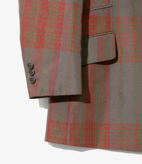 2B Jacket - Poly Oxford Plaid
