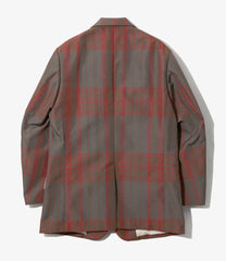 2B Jacket - Poly Oxford Plaid