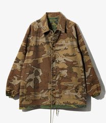 Reversible Coach Jacket - Camo Twill