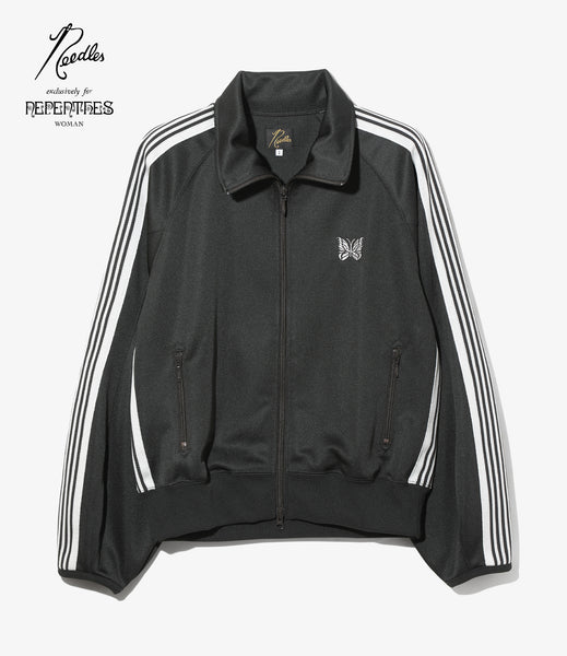 ⭐︎美品☆Needles トラックジャケット　M ブラック/ターコイズ Needles 26ss 