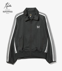 Puff Sleeve Track Jacket - Poly Smooth