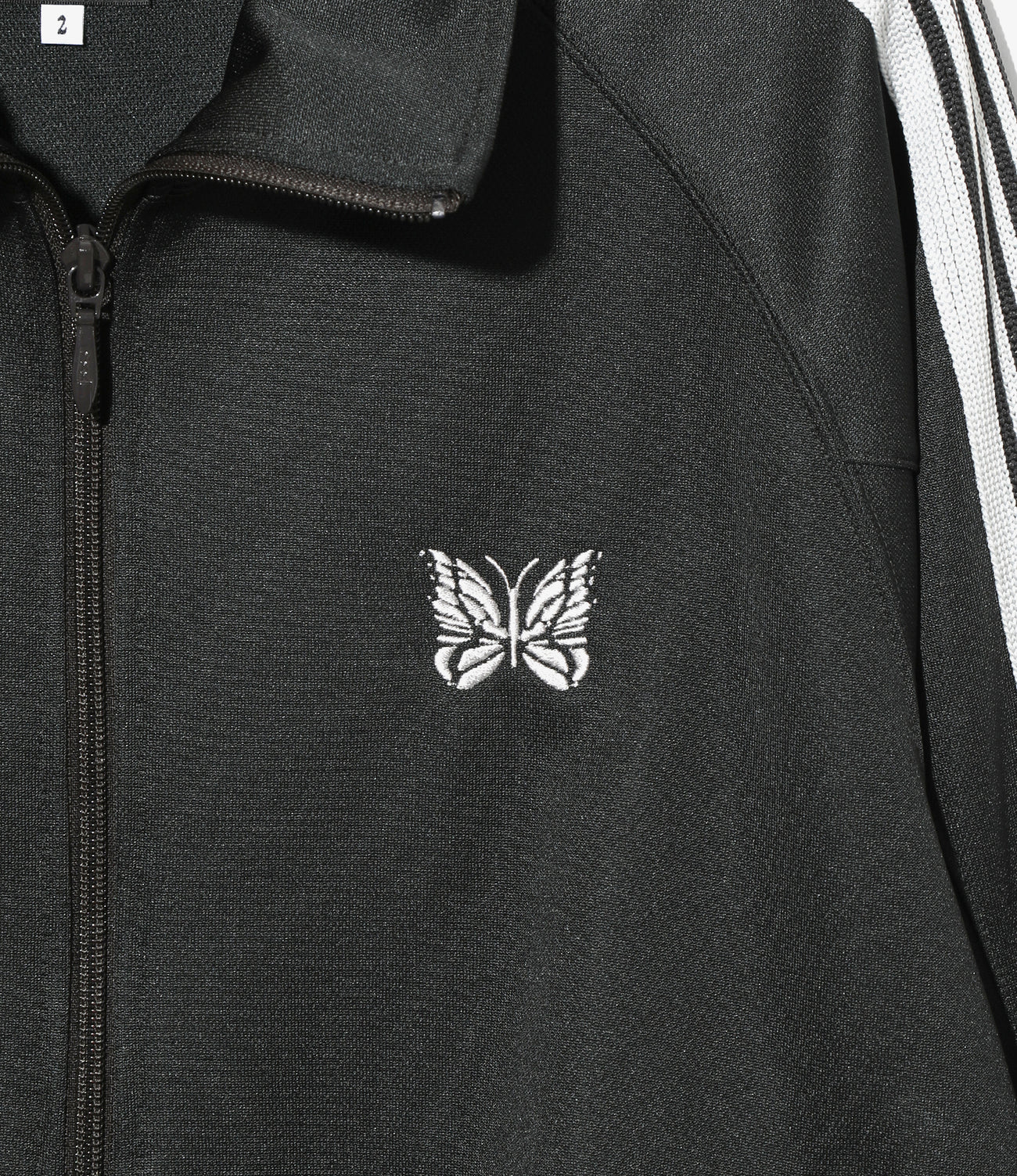 Puff Sleeve Track Jacket - Poly Smooth