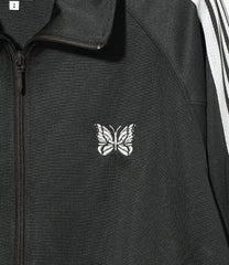 Puff Sleeve Track Jacket - Poly Smooth