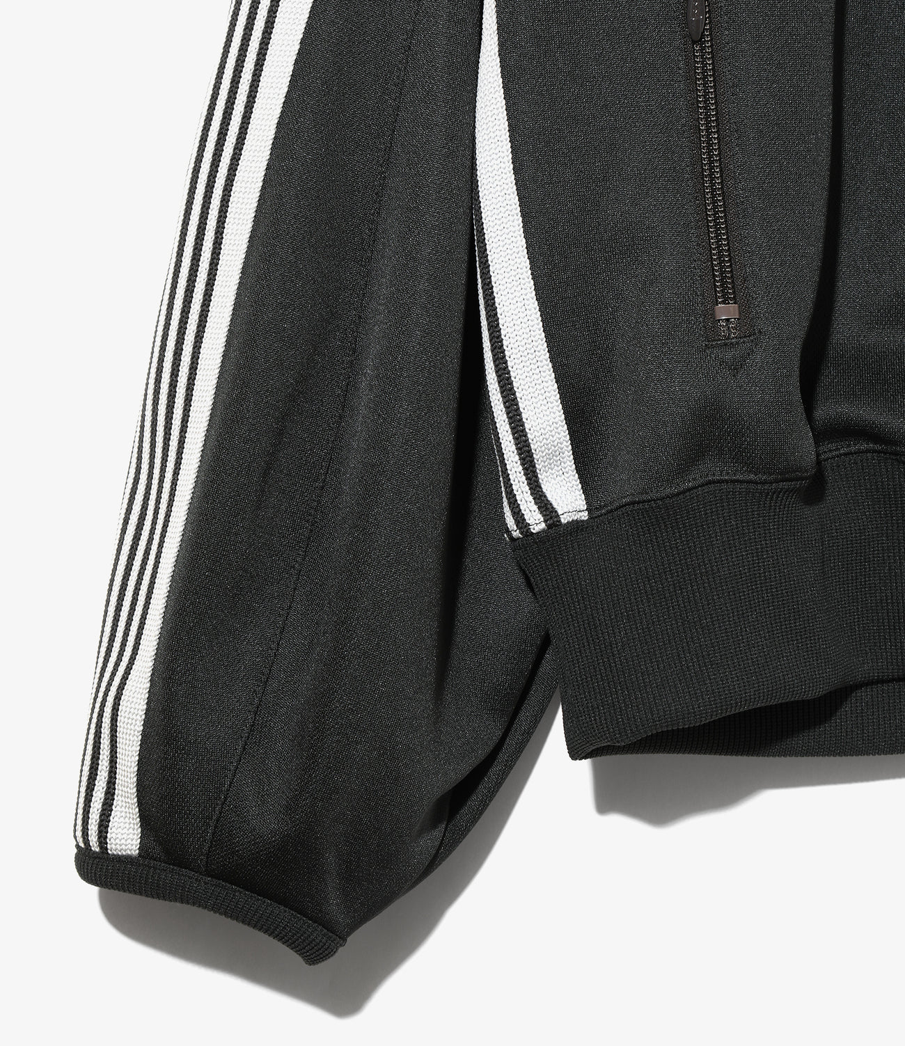 Puff Sleeve Track Jacket - Poly Smooth
