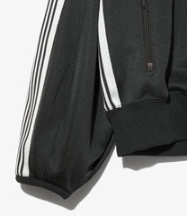 Puff Sleeve Track Jacket - Poly Smooth