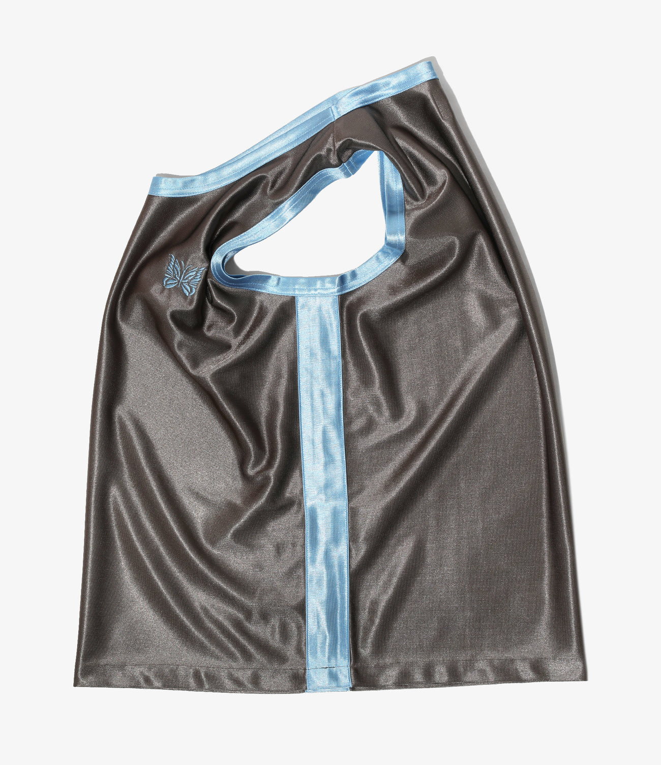 Papillon Emb. Side Line Tank Top - Tricot Sateen