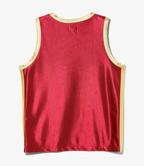 Papillon Emb. Side Line Tank Top - Tricot Sateen