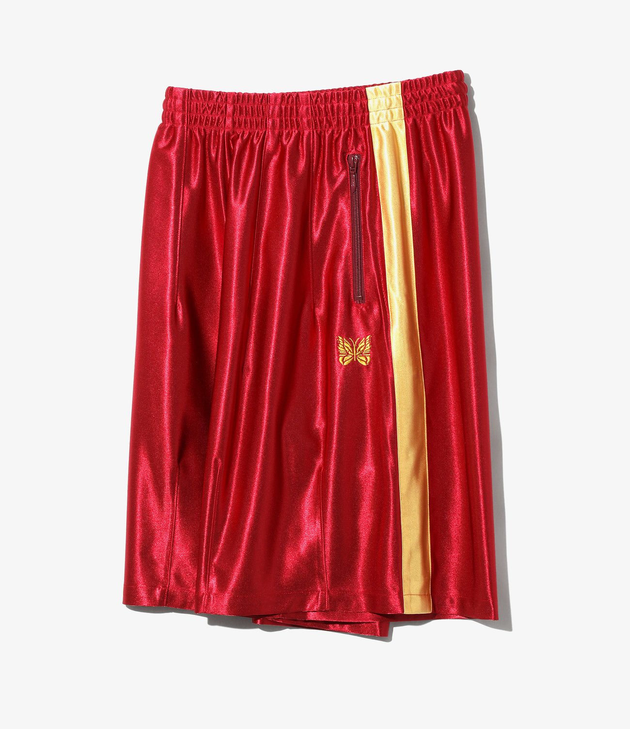 Side Line Track Short -Tricot Sateen