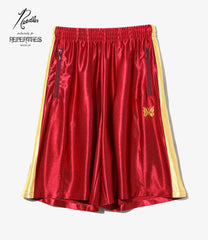 Side Line Track Short -Tricot Sateen