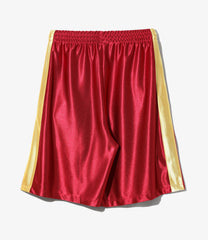 Side Line Track Short -Tricot Sateen