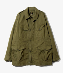 Officer Coat - Cotton Weather Cloth