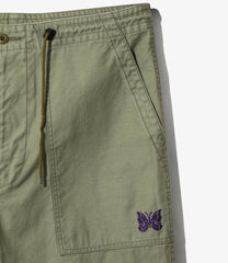 String Fatigue Skirt - Reversed Sateen