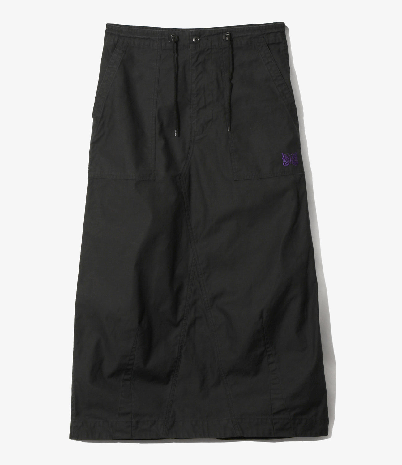 String Fatigue Skirt - Reversed Sateen