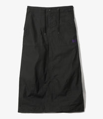 String Fatigue Skirt - Reversed Sateen