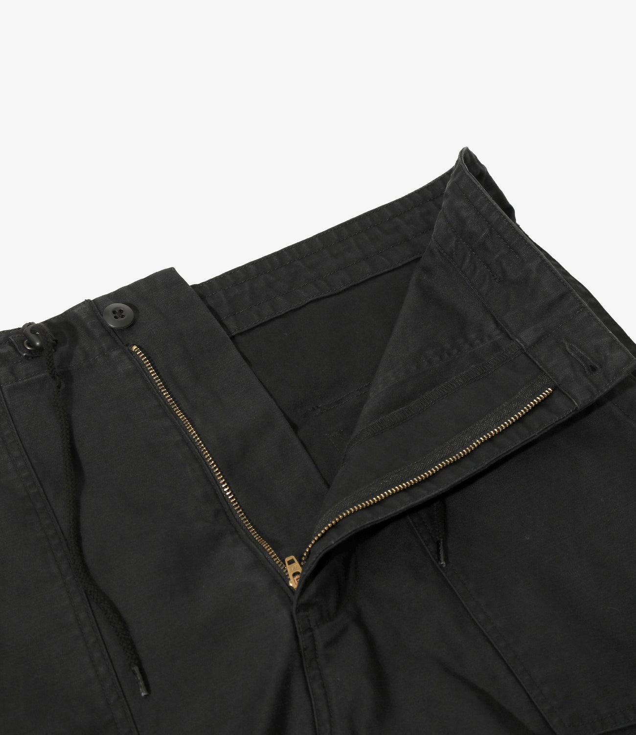 String Fatigue Skirt - Reversed Sateen