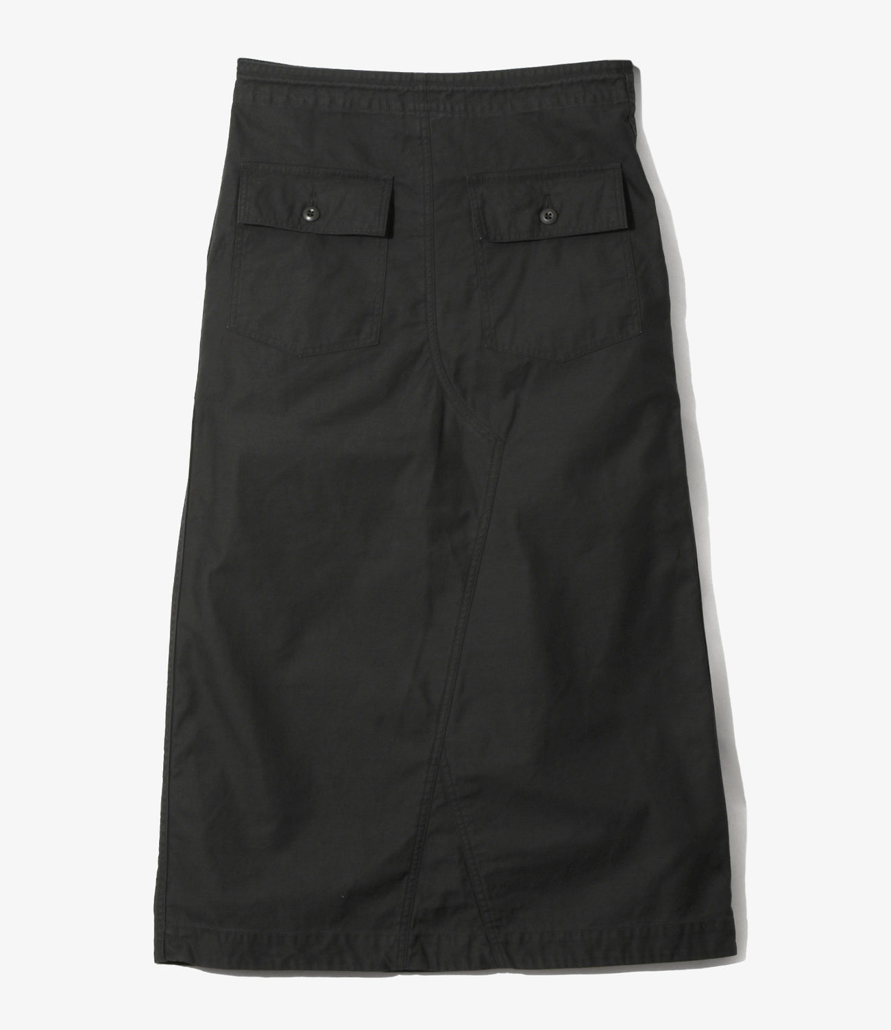 String Fatigue Skirt - Reversed Sateen