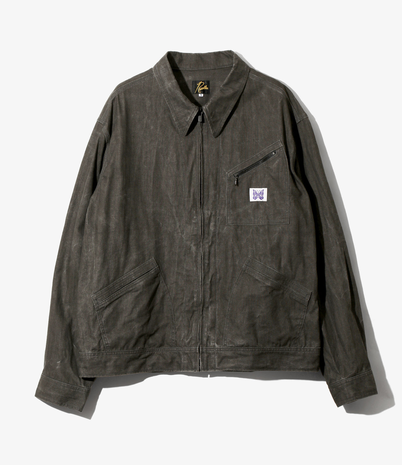 Zipped Work Jacket - C/L Canvas / Sumi Dye – NEPENTHES ONLINE STORE