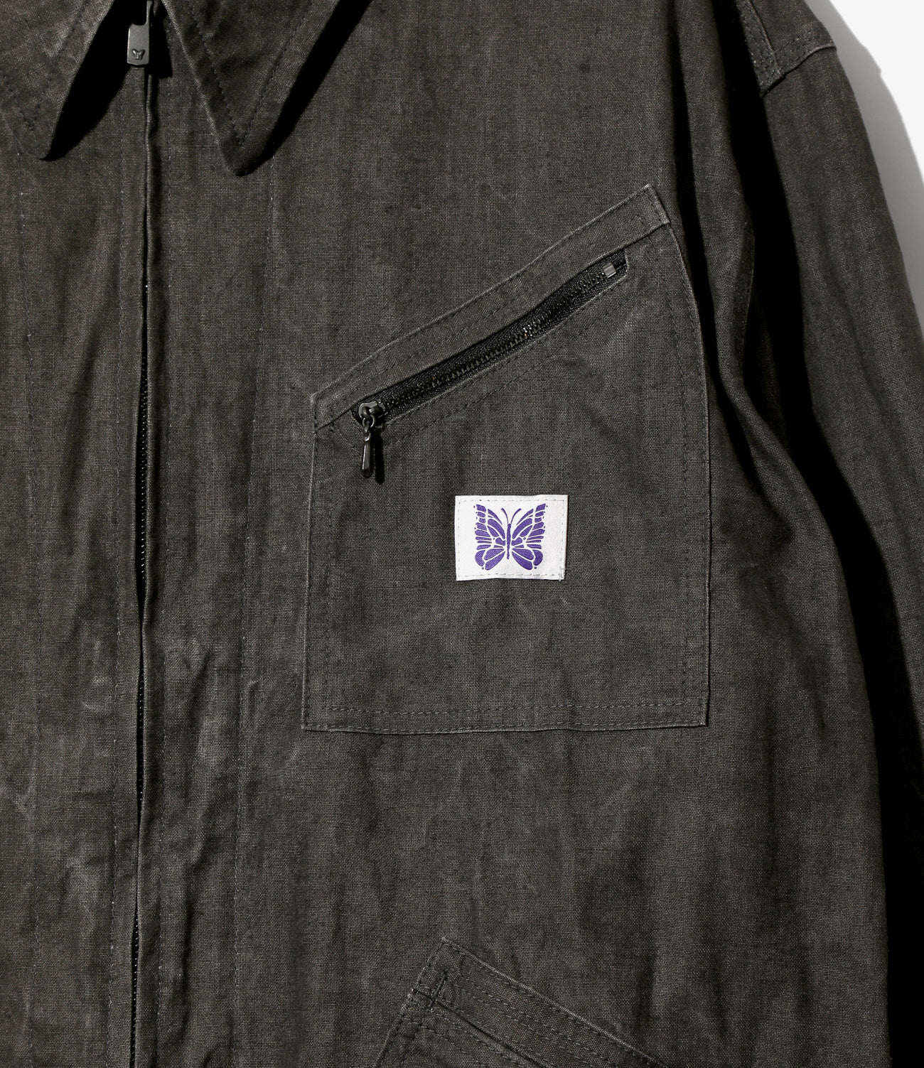Zipped Work Jacket - C/L Canvas / Sumi Dye – NEPENTHES ONLINE STORE