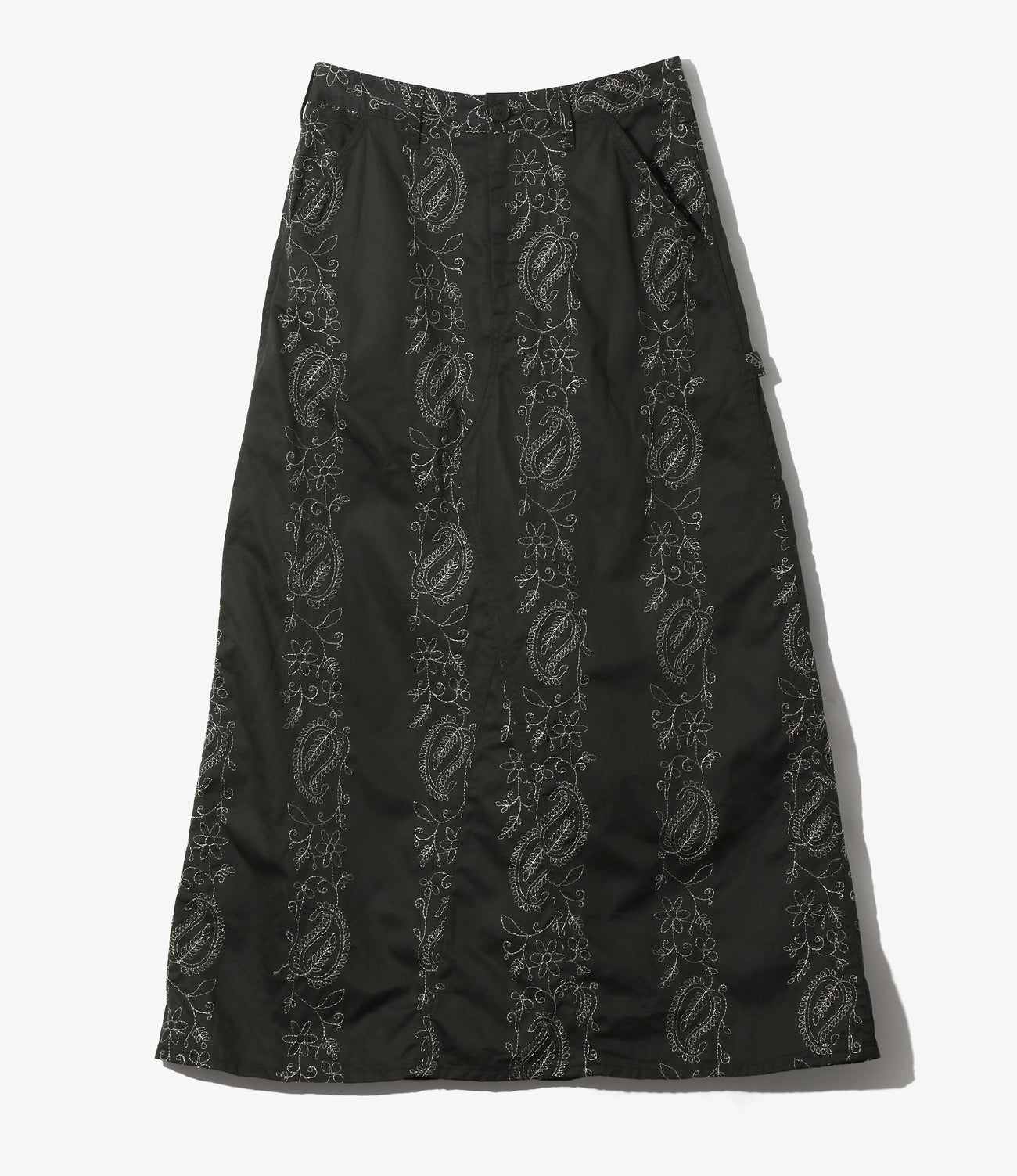 Painter Skirt - Embroidered Twill