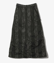 Painter Skirt - Embroidered Twill