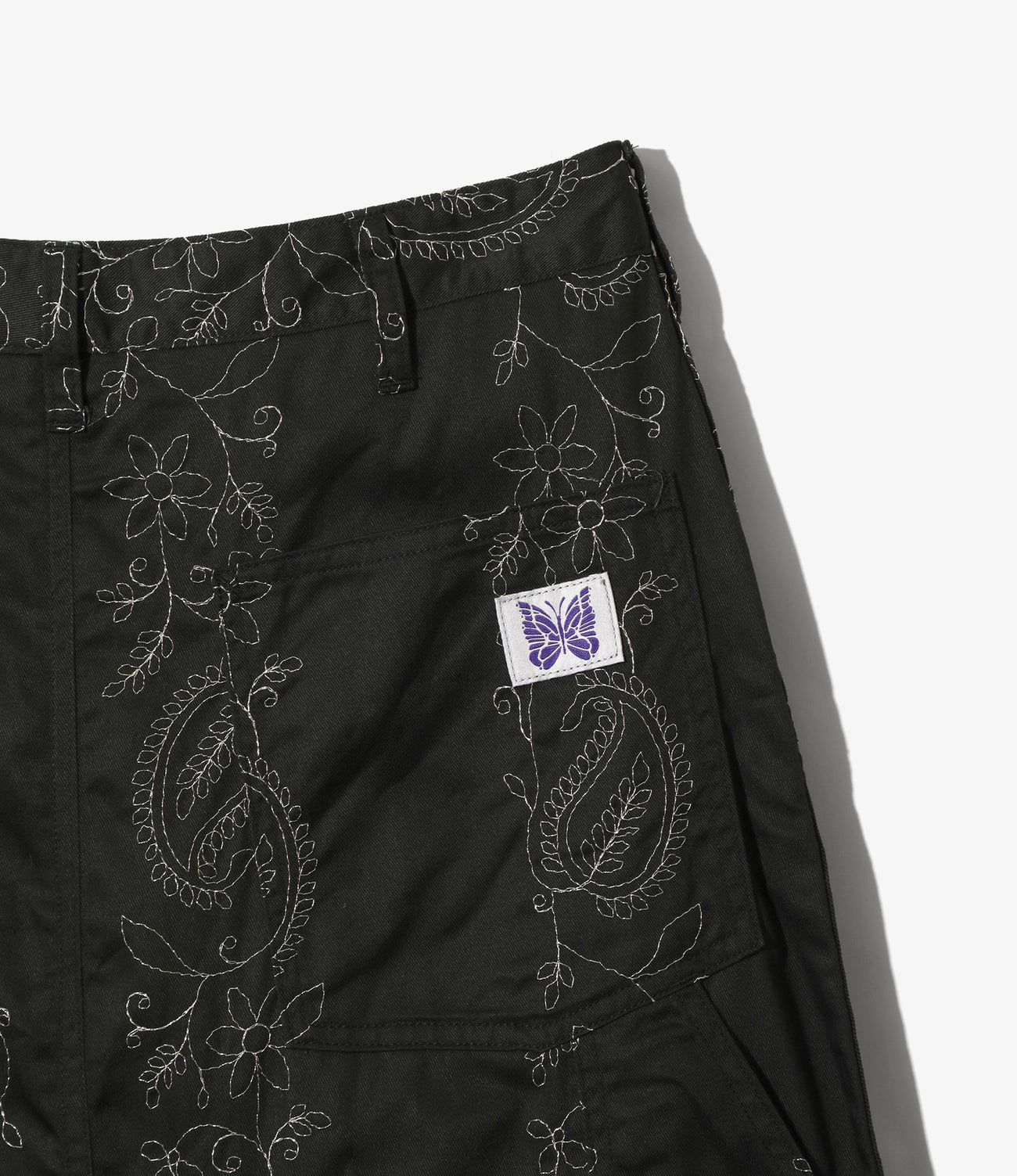 Painter Skirt - Embroidered Twill