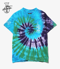 〈OTAKARA NYC〉Short Sleeve Tie Dye Tee - Iron Hand