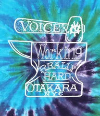 〈OTAKARA NYC〉Short Sleeve Tie Dye Tee - Iron Hand
