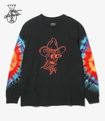 〈OTAKARA NYC〉Long Sleeve Tie Dye Tee - Dead Man