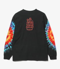 〈OTAKARA NYC〉Long Sleeve Tie Dye Tee - Dead Man