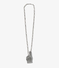 〈OTAKARA NYC〉 x 〈Munqa〉Brooch Pendant - Hand / 925 Silver