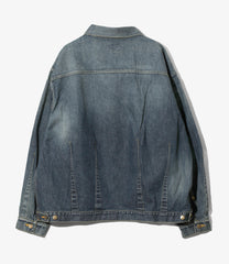 Darts Bottom Jean Jacket - 12oz Denim