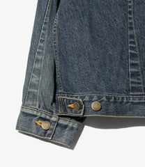 Darts Bottom Jean Jacket - 12oz Denim