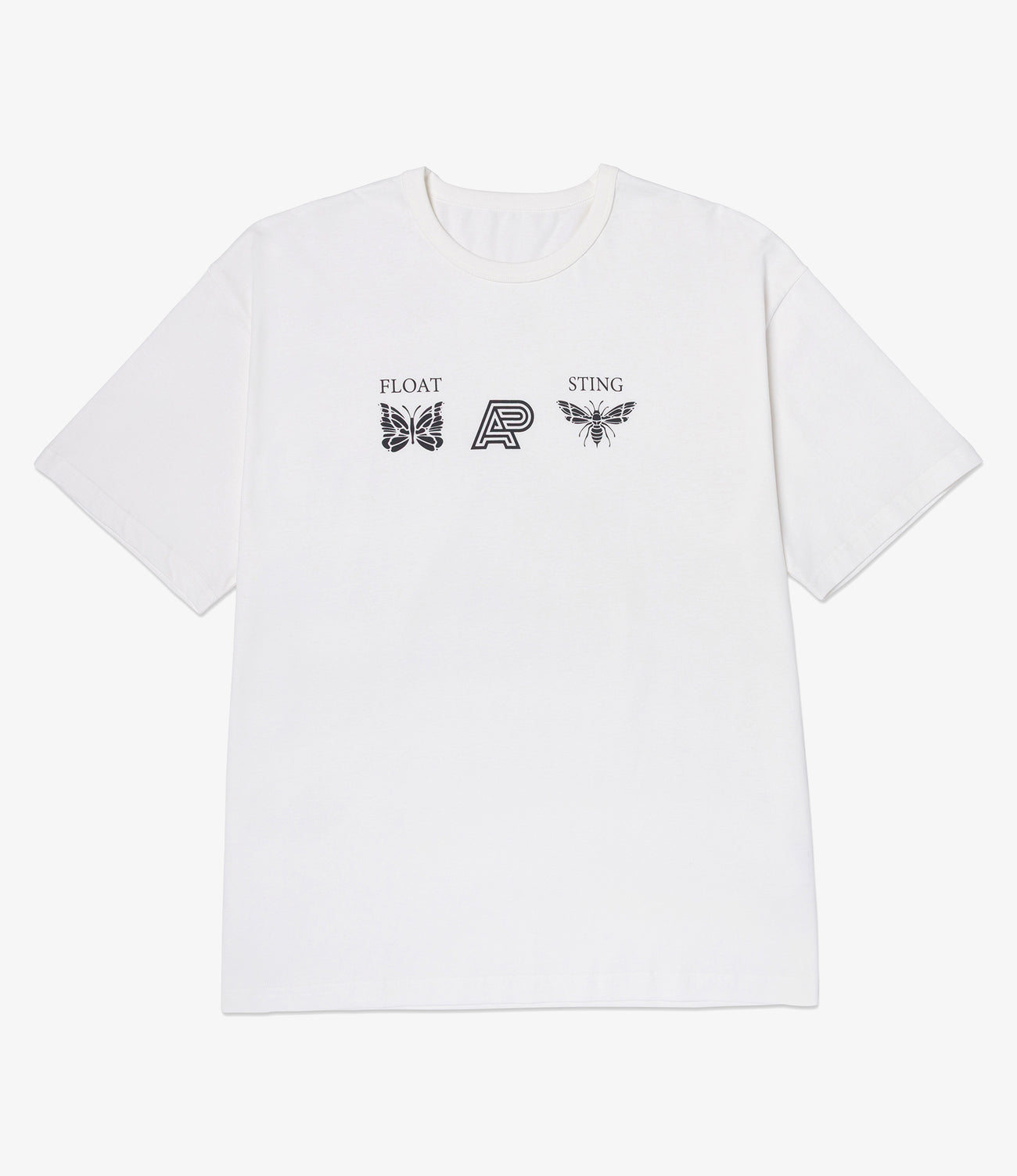 NEEDLES〉x〈ALBINO & PRETO〉T-Shirt - A&P Needles Stack Logo 