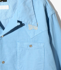〈NEEDLES〉x〈ts(s)〉L/S Cowboy One-Up Shirt -Garment Dye
