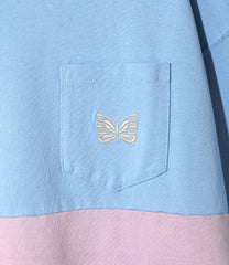 〈NEEDLES〉x〈ts(s)〉3 Color Block Pocket Tee