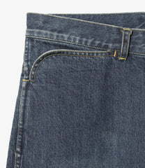 Papillon Emb. Straight Jean - 12oz Denim
