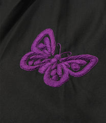 〈NEEDLES〉x〈NOMARHYTHM TEXTILE〉Cabana Shirt - Papillon Emb.