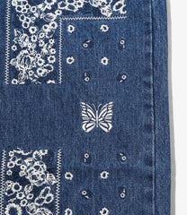 〈NEEDLES〉x〈NOMARHYTHM TEXTILE〉Bandana Emb. Denim Pant