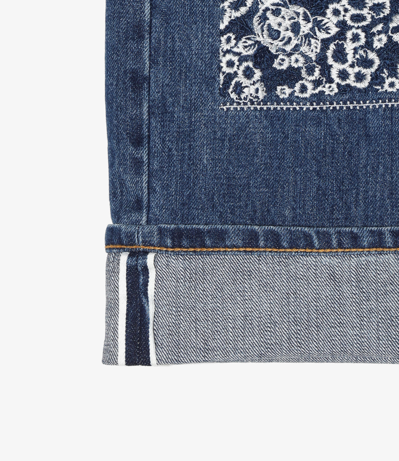 〈NEEDLES〉x〈NOMARHYTHM TEXTILE〉Bandana Emb. Denim Pant