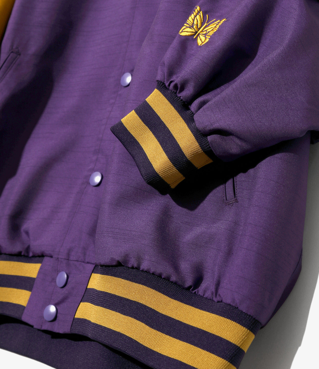 Stadium Jacket - Poly Shantung – NEPENTHES ONLINE STORE