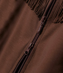 Fringe Track Jacket - High Count Jersey