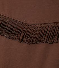 Fringe Track Jacket - High Count Jersey